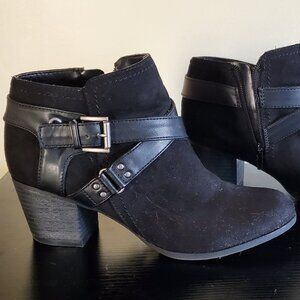 Black ankle boots